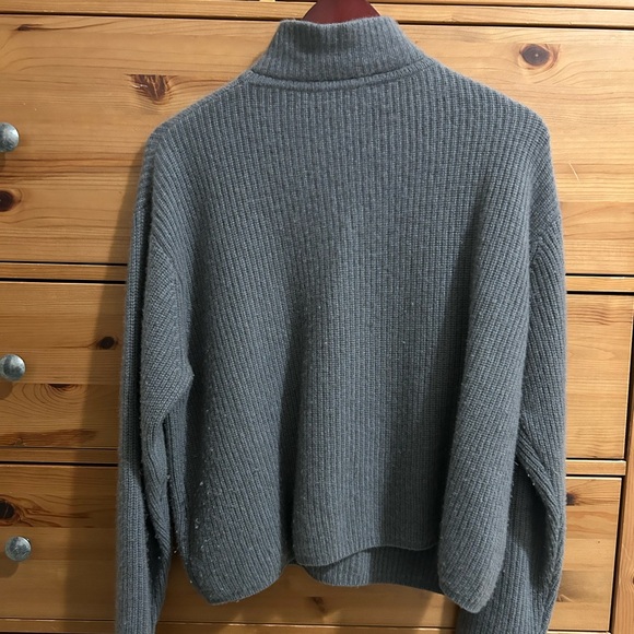 Jenni Kayne Half-Zip Cashmere Sweater - Picture 4 of 8